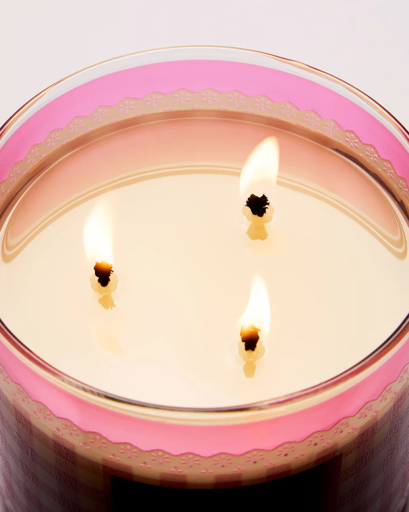 Gingham Gorgeous 3-Wick Candle