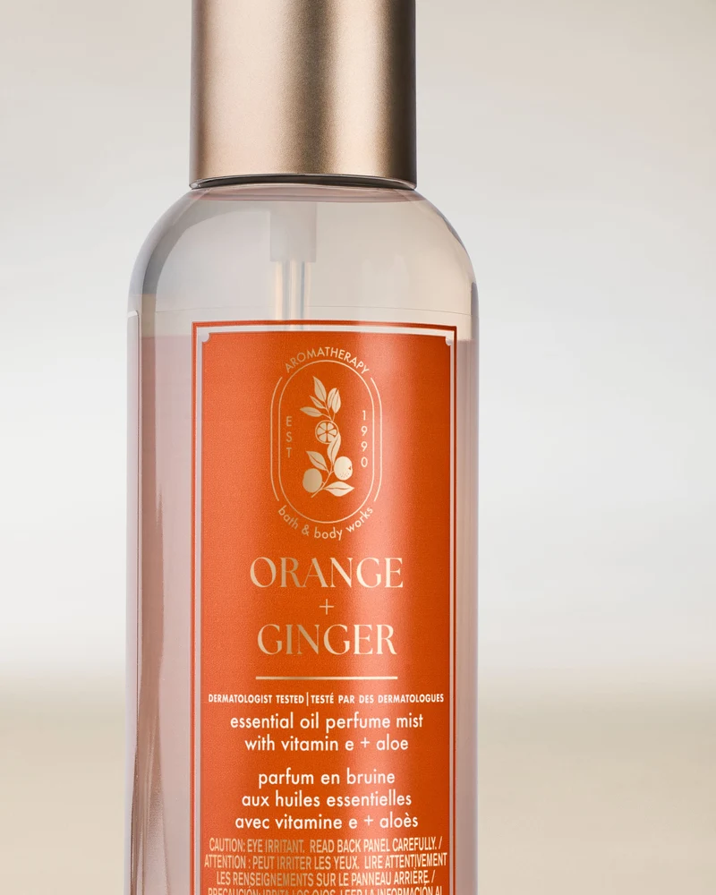 Orange Ginger Essential Oil Mist