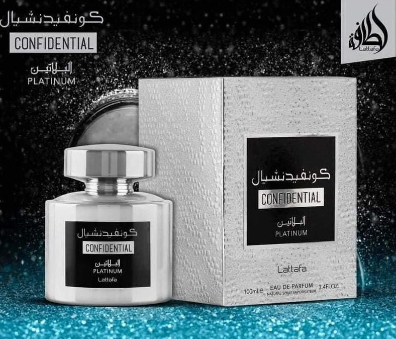 Confidential Platinum von Lattafa Eau de Parfum 100 ml