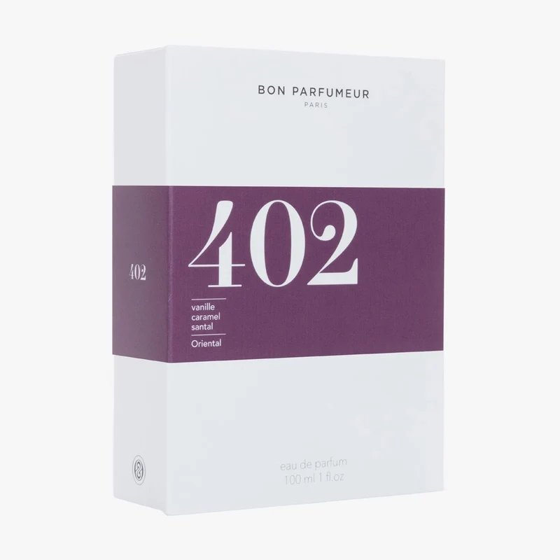 402 Eau de Parfum – Vanille, Caramel, Santal – 100ml