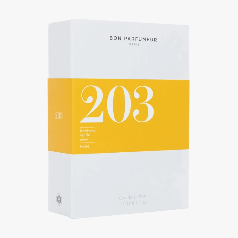 203 Eau de Parfum – Framboise, Vanille, Mûre – 100ml