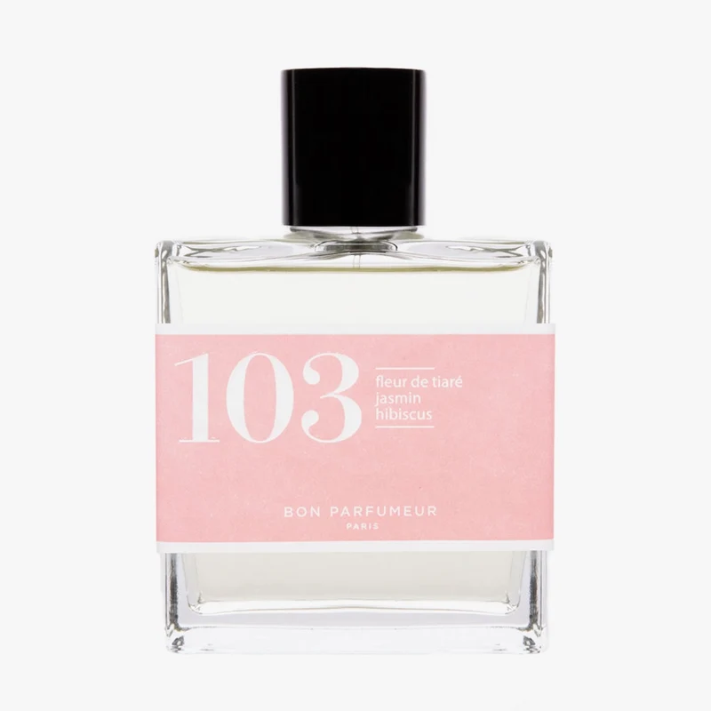 103 Eau de Parfum – Fleur de Tiaré, Jasmin, Hibiscus – 100ml