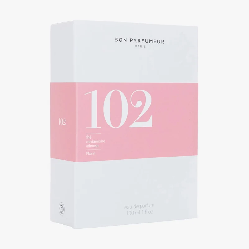 102 Eau de Parfum – Thé, Cardamome, Mimosa – 100ml