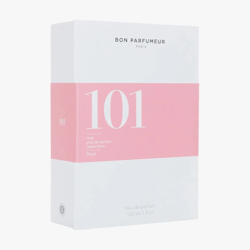 101 Eau de Parfum – Rose, Sweet Pea, White Cedar – 100ml