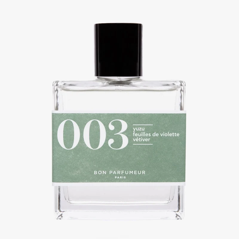 003 Eau de Parfum – Yuzu, Violet Leaves, Vetiver – 100ml
