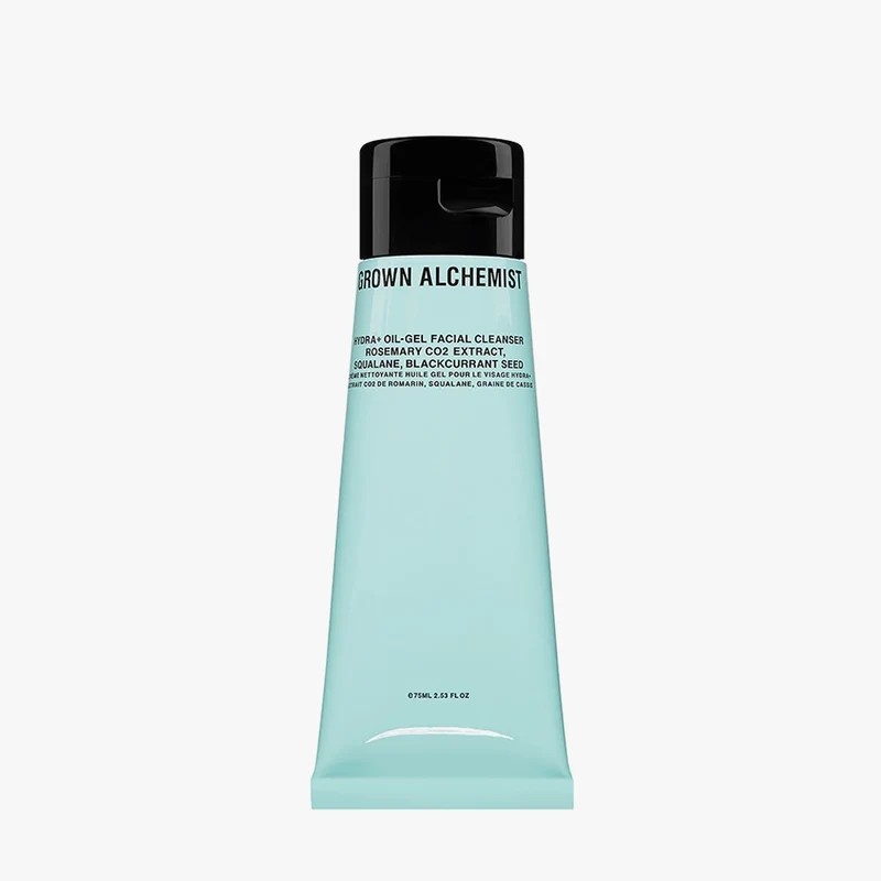 Hydra+ Oil-Gel Facial Cleanser: Rosemary CO2 Extract, Squalane, Blackcurrant Seed