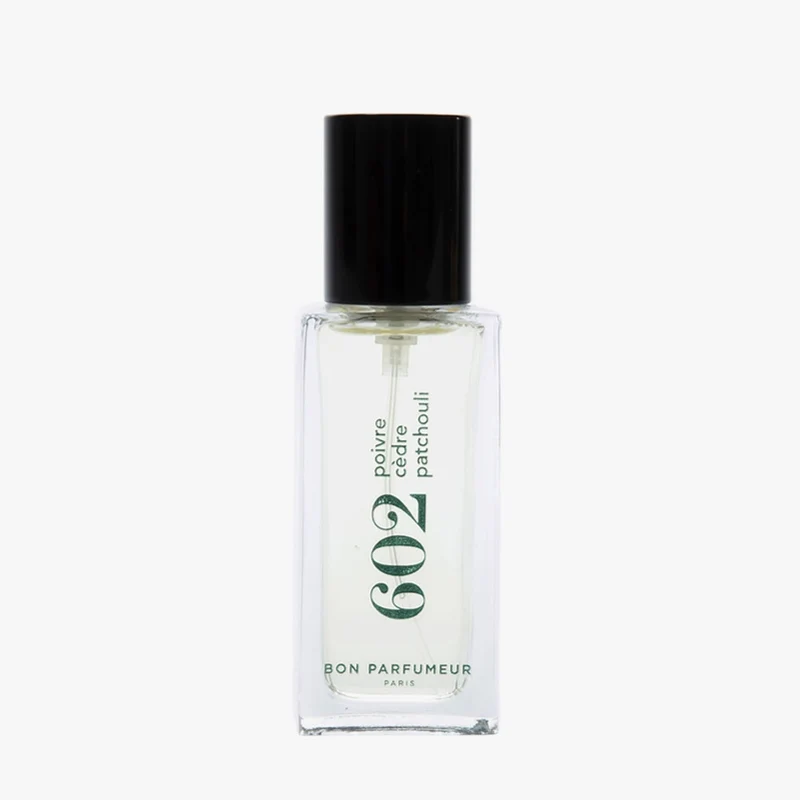 602 Eau de Parfum – Pepper, Cedar, Patchouli – 15ml