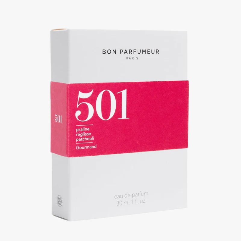 501 Eau de Parfum – Praline, Réglisse, Patchouli – 30ml