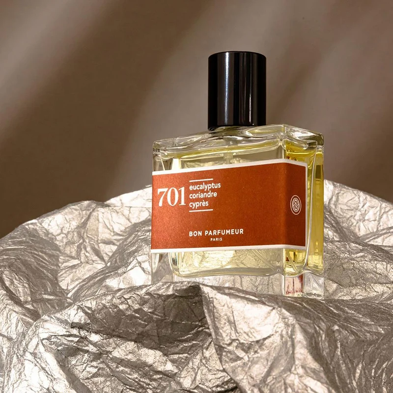 701 Eau de Parfum – Eucalyptus, Amber, White Wood – 30ml