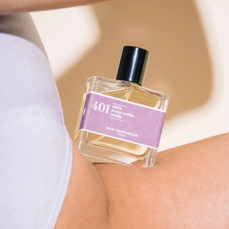 401 Eau de Parfum – Cedar, Candied Plum, Vanilla – 30ml