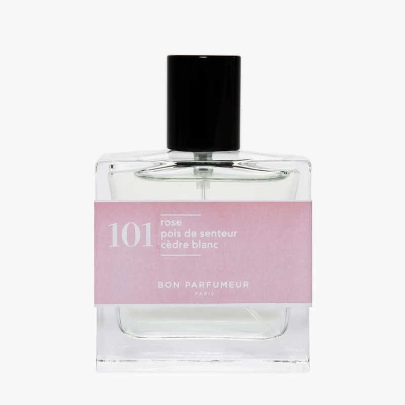 101 Eau de Parfum – Rose, Sweet Pea, White Cedar – 30ml