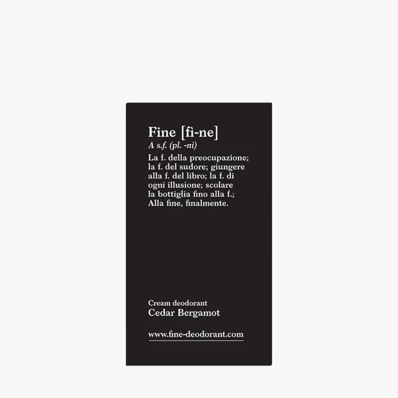 Deodorant Cedar Bergamot Probe