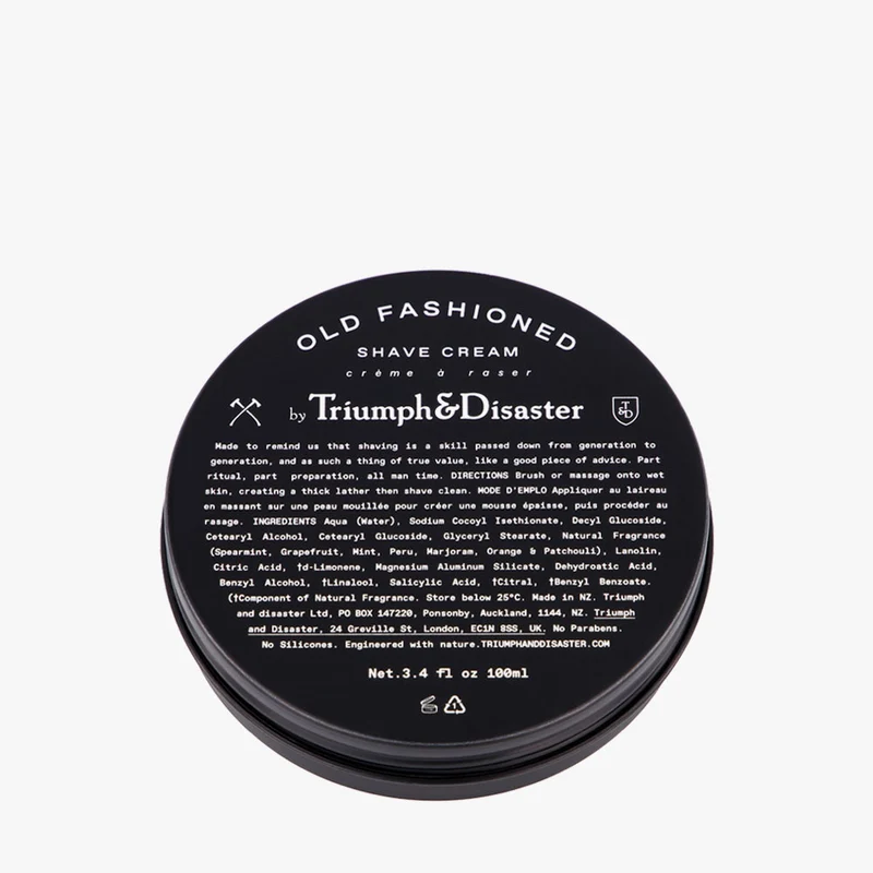 Old Fashioned Shave Cream Jar