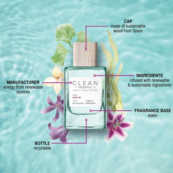 Clean - Reserve - H2Eau Musk Noir