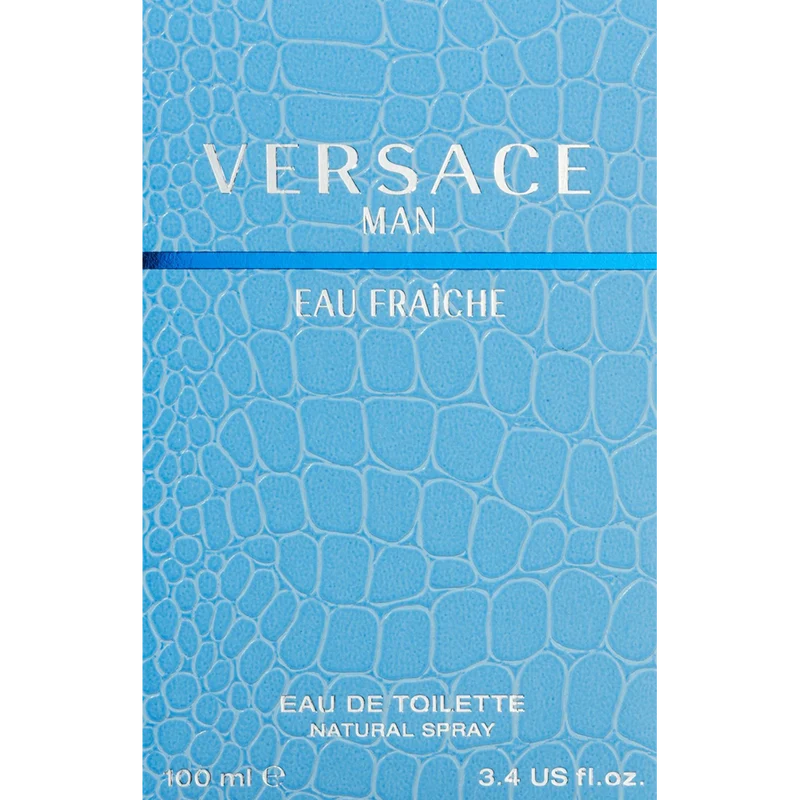 Versace Man Eau Fraiche By Gianni Versace For Men Edt Spray 3.4 Oz