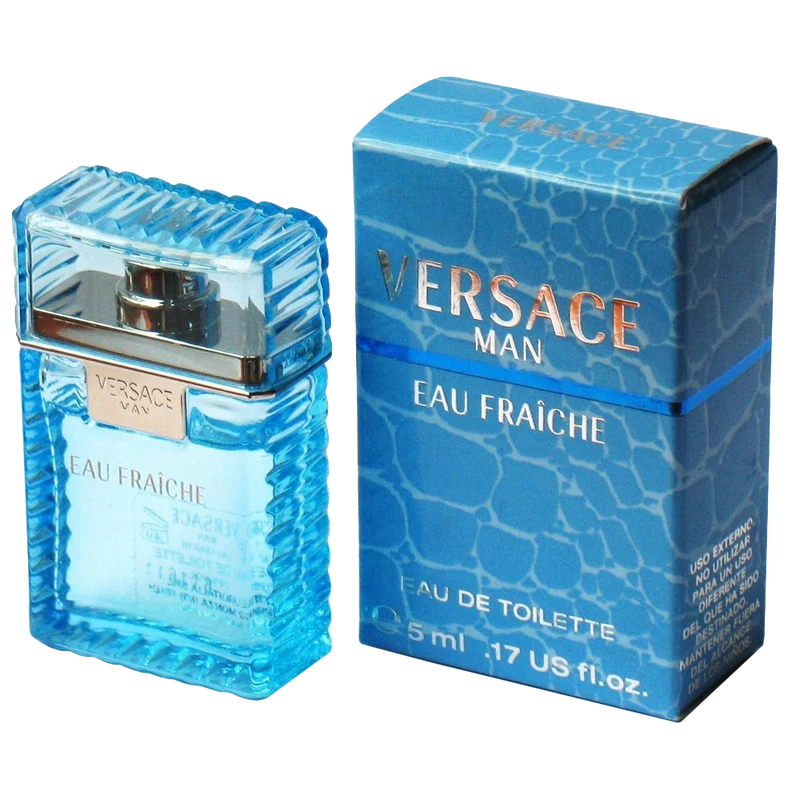 Versace Man Eau Fraiche By Gianni Versace For Men Edt Spray 3.4 Oz