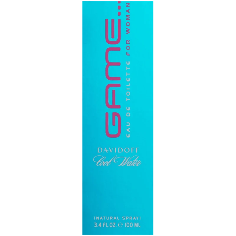 Cool Water Game By Davidoff For Women 3.4 Ounce