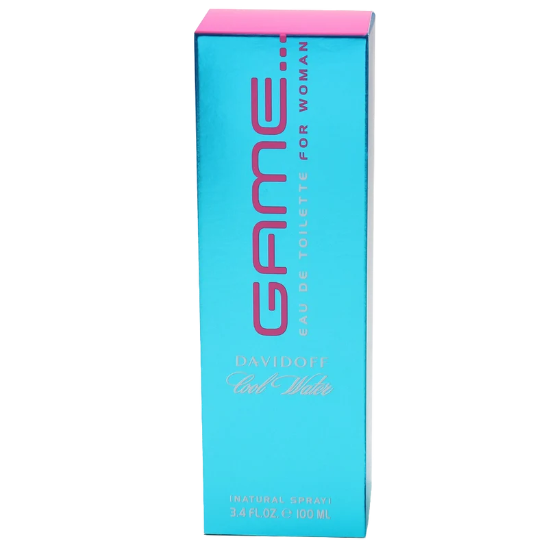 Cool Water Game By Davidoff For Women 3.4 Ounce