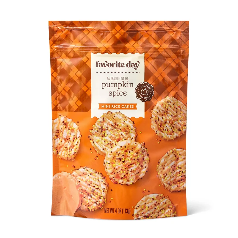 Favourite Day - Mini Pumpkin Spice Rice Cakes
