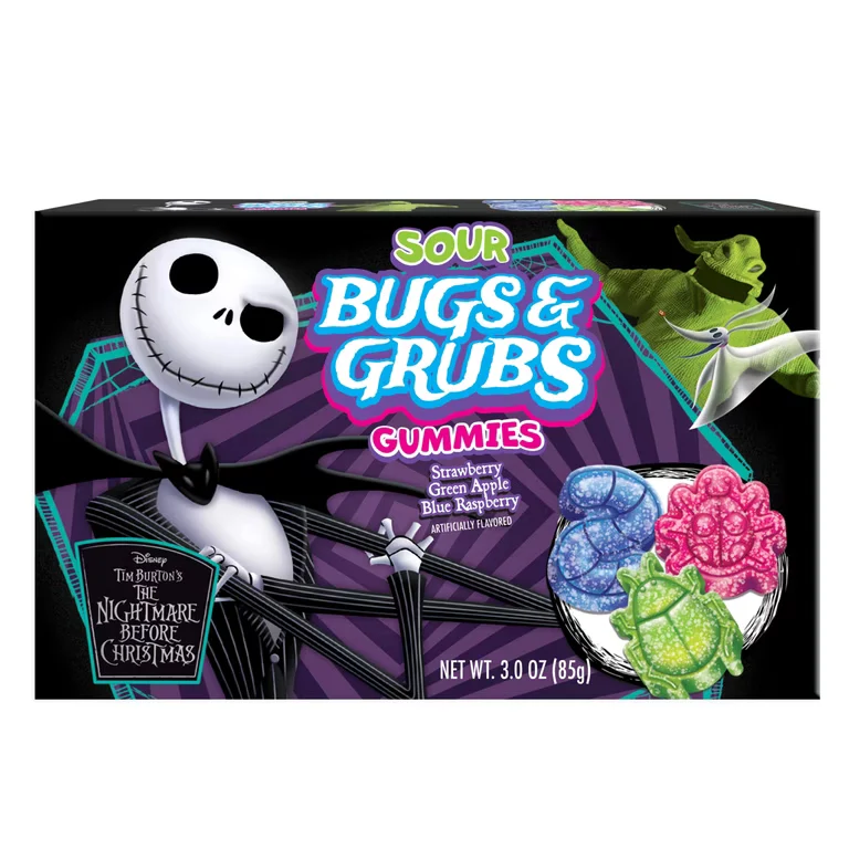 Nightmare Before Christmas - Sour Bugs and Grubs Gummy