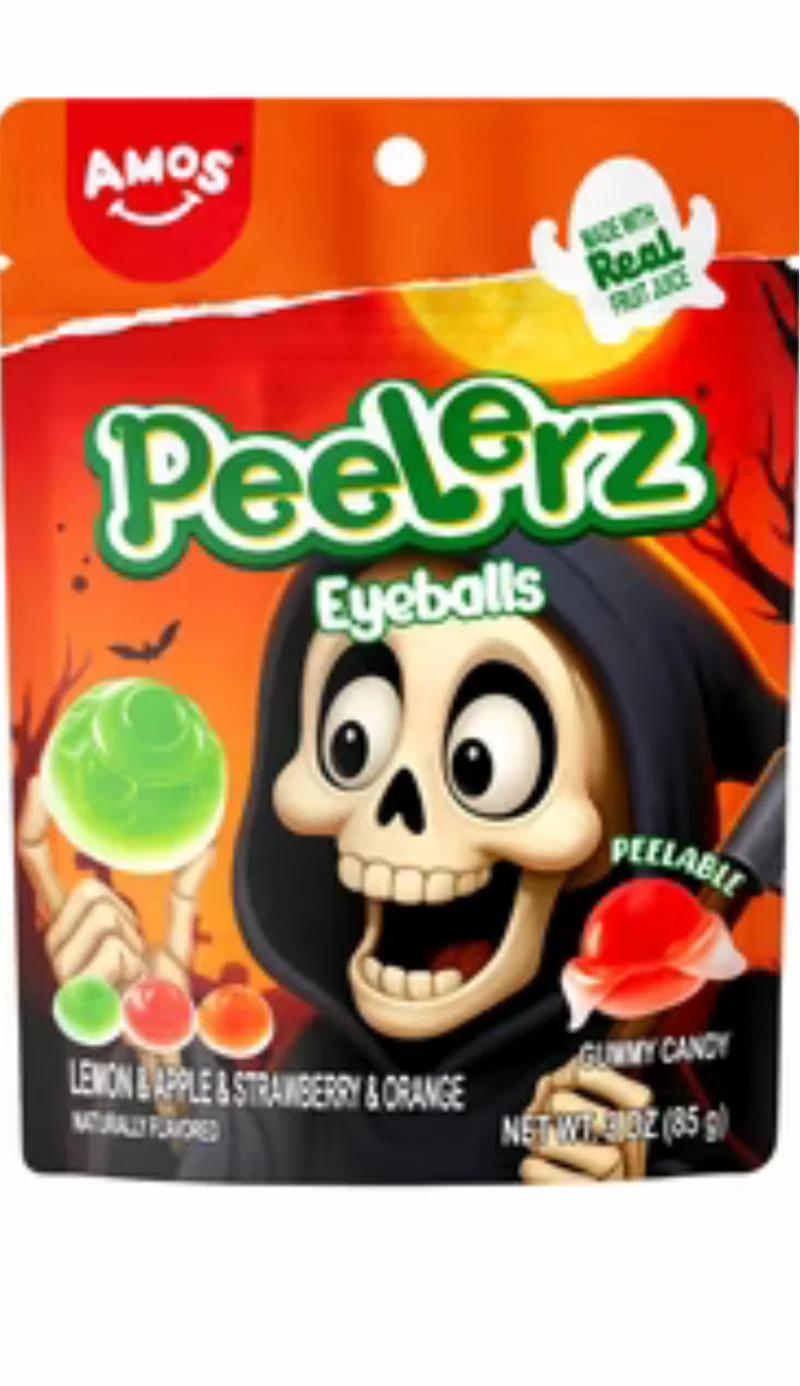 Peelerz Gummy Pumpkins - Lemon & Apple Eyeballs