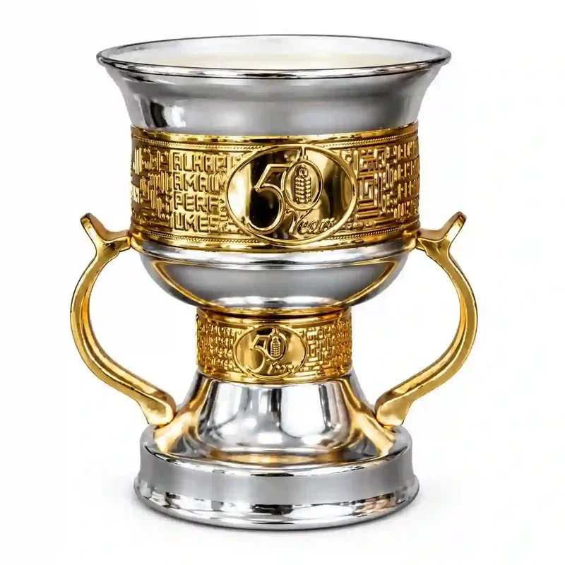50 Jahre Luxus-Räuchergefäß aus Gold und Silber – Mabkhara