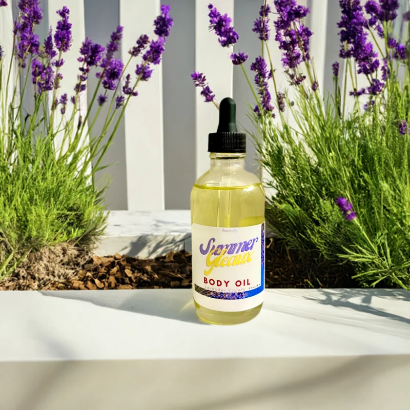 Lavender Violets — Summer Gleaux Body Oil