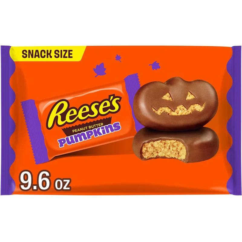 Reese's Peanut Butter Milk Chocolate Pumpkins Snack Size