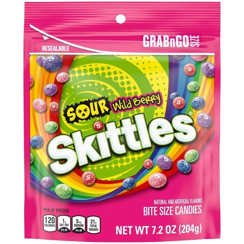 Skittles Sour Wild Berry