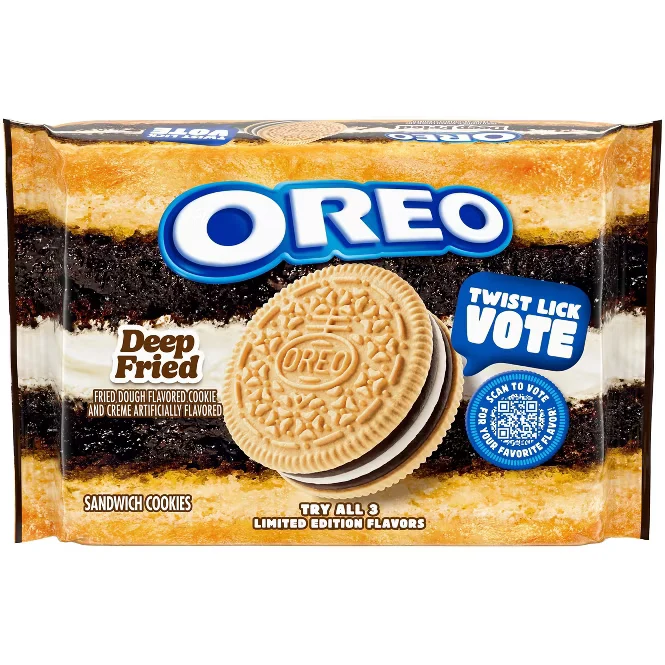 Oreo Deep Fried Limited Edition Sandwich Cookies