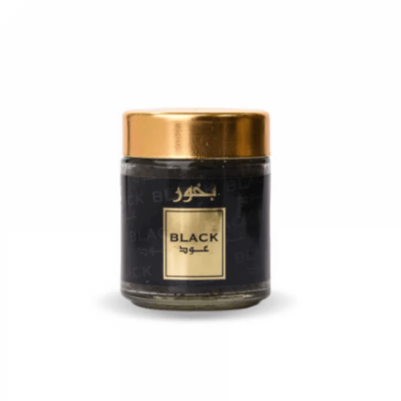 Schwarzer Oud Bakhoor von Banafa für Oud 80g