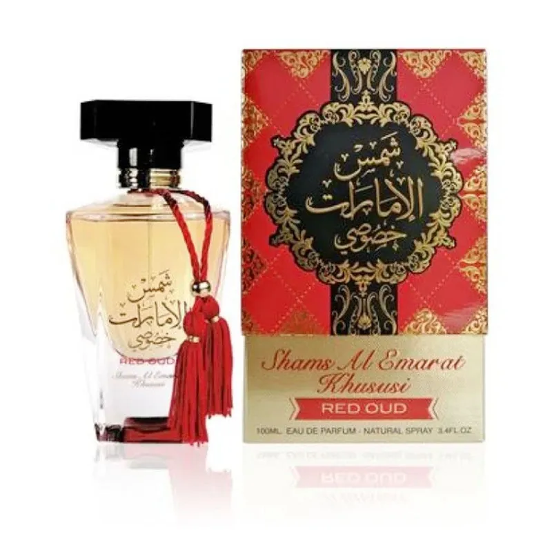 Shams Al Emarat Khususi Red Oud Ard Al Zaafaran von Lattafa Eau de Parfum 100 ml