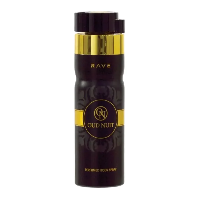 Rave Oud Nuit Parfümiertes Deodorant-Spray von Lattafa 200 ml