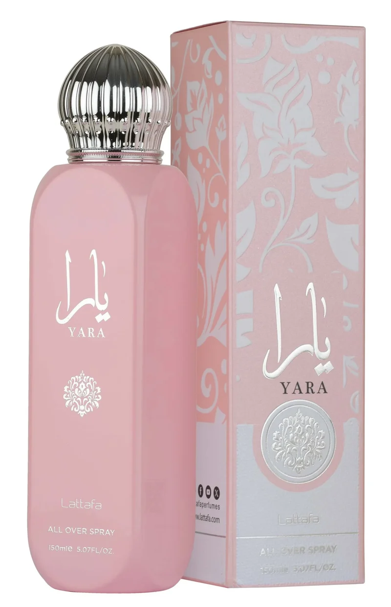 Yara All Over Parfümspray von Lattafa 150 ml
