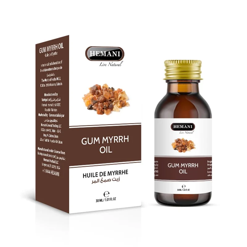 Gummimyrrhe-Kräuteröl von Hemani, 30 ml