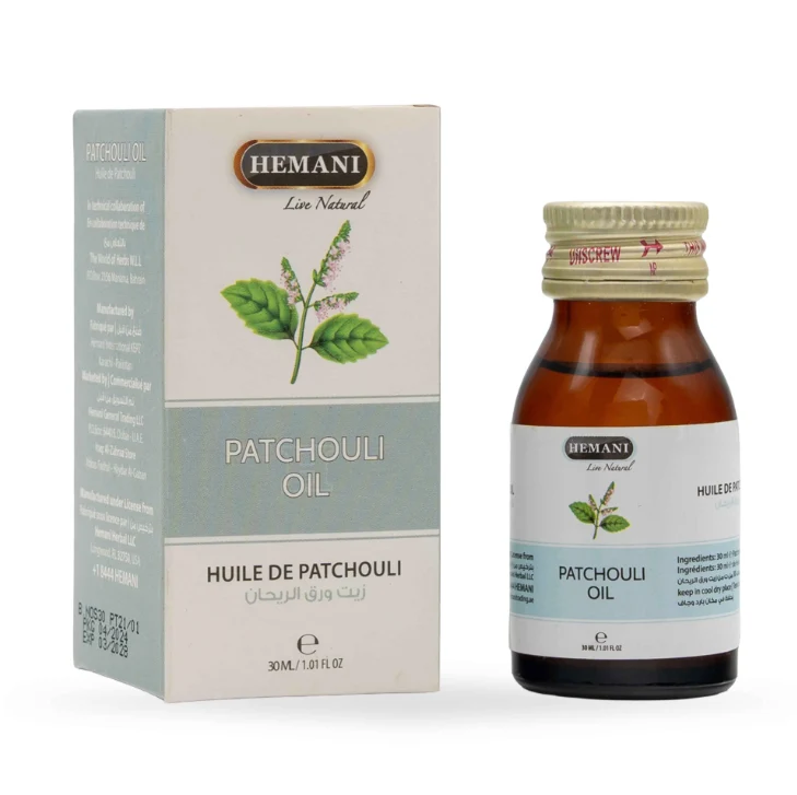 Patchouli-Kräuteröl von Hemani, 30 ml