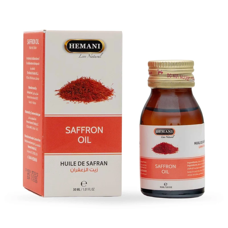 Safran-Kräuteröl von Hemani, 30 ml
