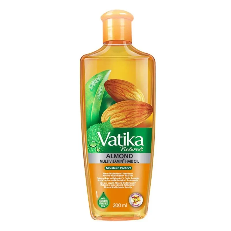 Dabur Vatika Naturals Mandel-Multivitamin-Haaröl 200 ml