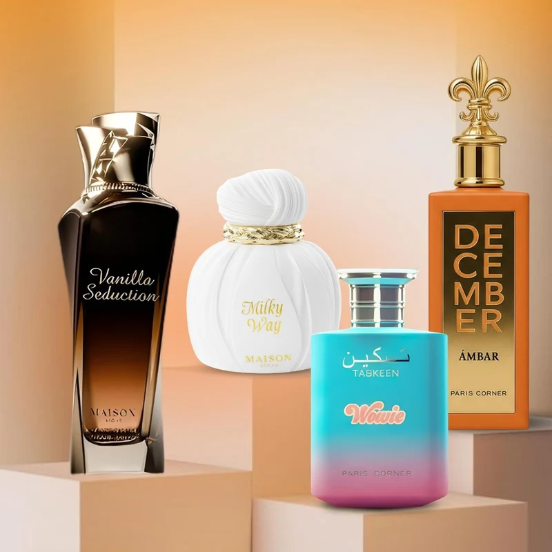 Bundle of 4 - Vanilla Seduction, Milky Way, Taskeen Wowie & December Ambar