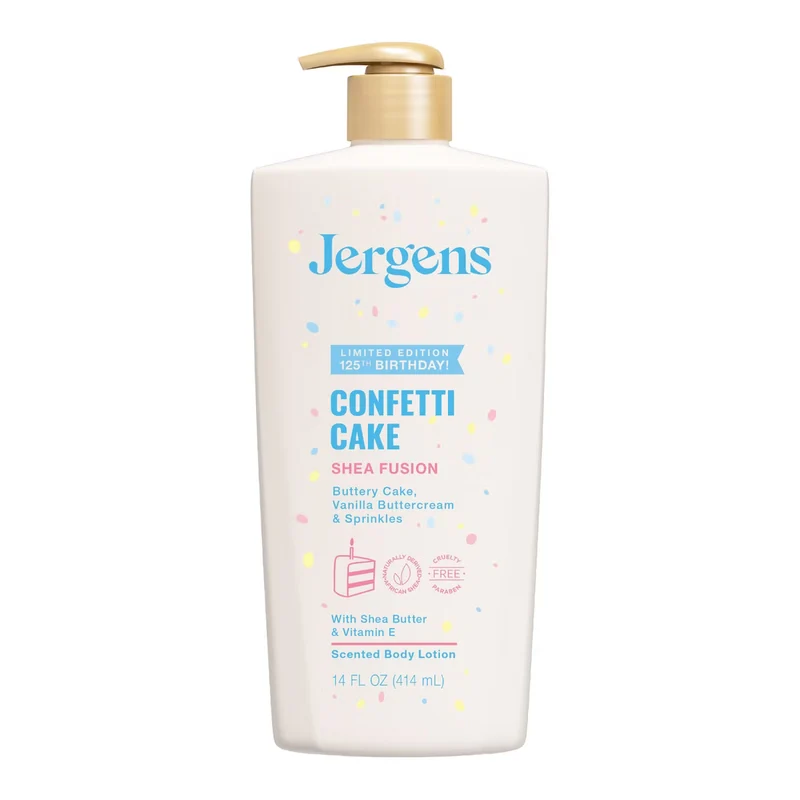 Jergens Shea Fusion Confetti Cake Body Lotion 414ml