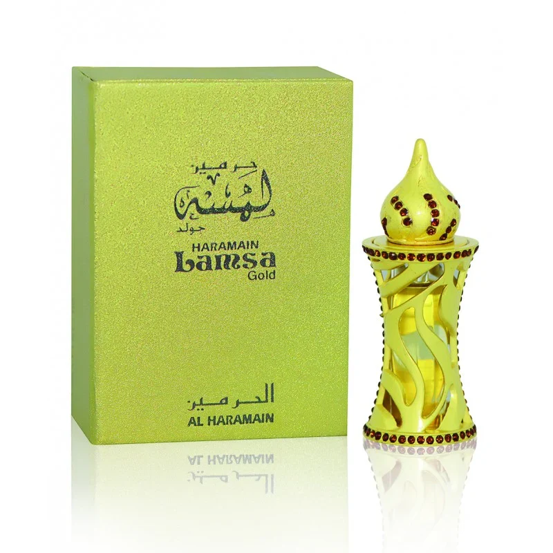 Lamsa Gold Parfümöl von Al Haramain 12 ml