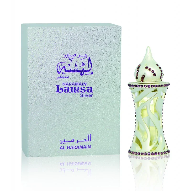 Lamsa Silver Parfümöl von Al Haramain, 12 ml
