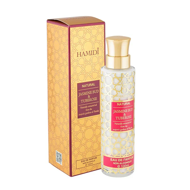 Natürliches Jasminknospen- und Tuberosenwasser-Parfüm von Hamidi, 100 ml