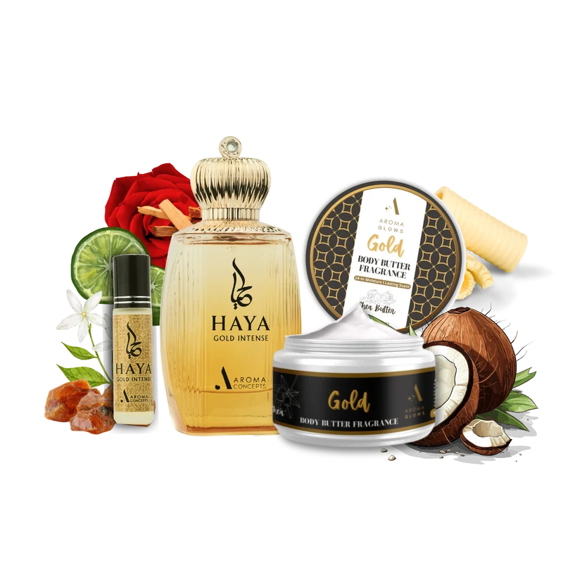 Bundle Felicity Khair & Haya Gold Intense