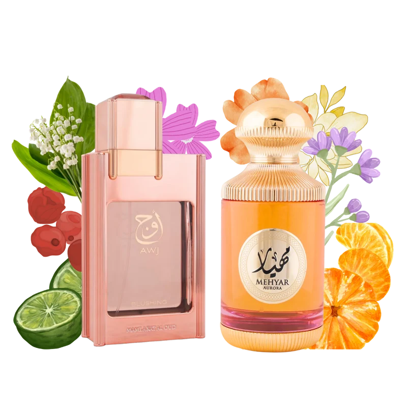 Bundle AWJ Blushing & Fleur Mehyar