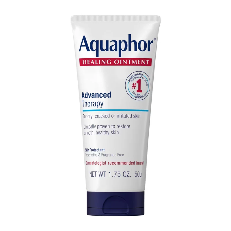 Aquaphor Healing Ointment Skin Protectant and Moisturizer for Dry and Cracked Skin Unscented