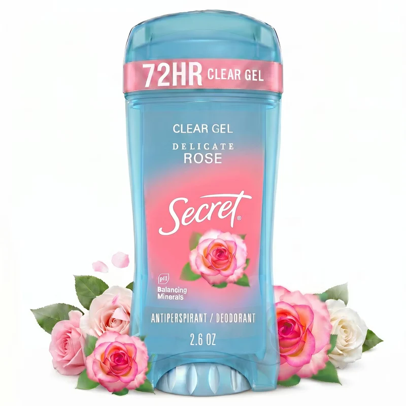 Secret Fresh Clear Gel Antiperspirant & Deodorant - Delicate Rose