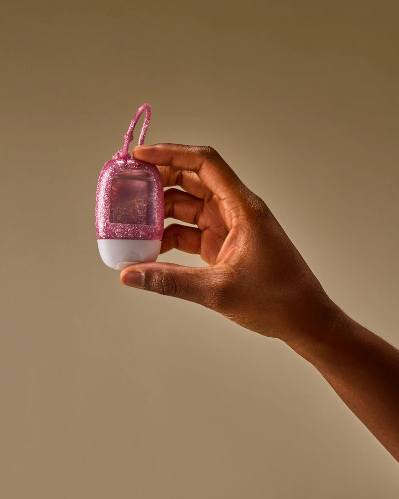 Pink Glitter PocketBac Holder