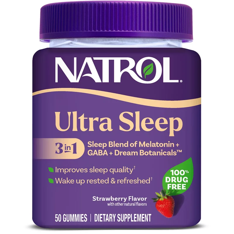 Natrol Ultra Sleep Gummies - Melatonin - 50ct Tub