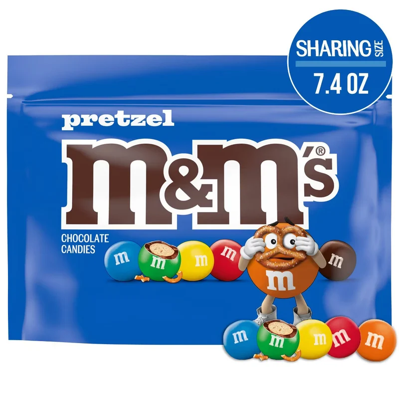 M&M's Pretzel Sharing Size Chocolate Candies - 7.4oz